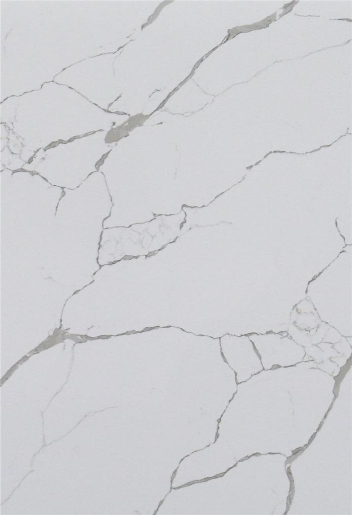 calacatta Azul quartz slab for bathroom