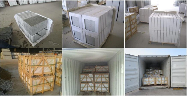black and white granite packing &loading
