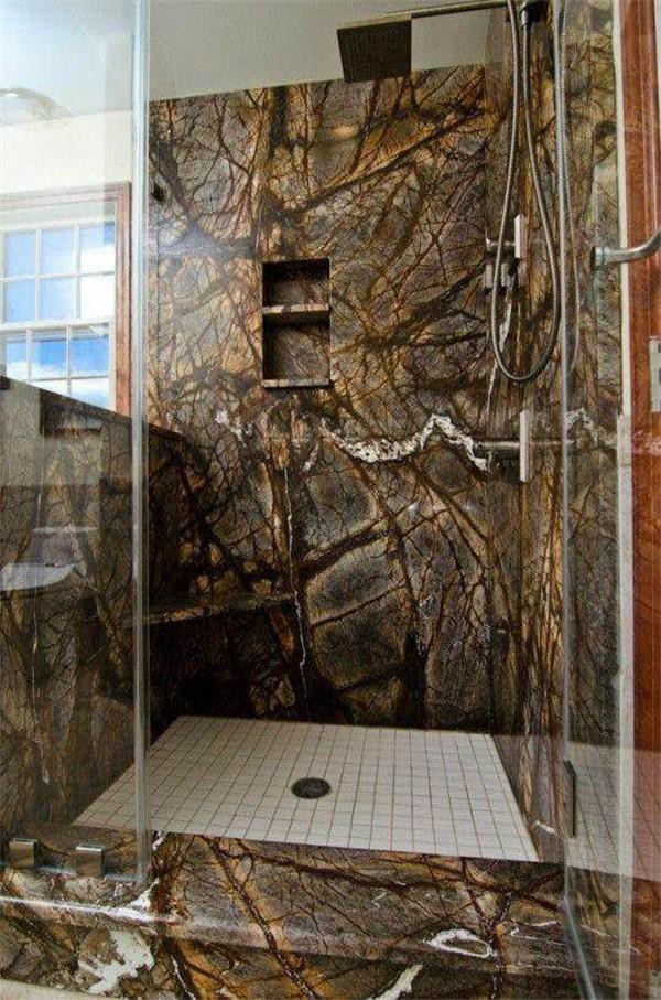 Forest Brown Marble Tile