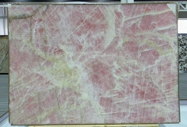 Cristallo Rosa Quartzite Slabs