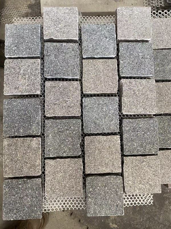 Porphyry Granite Cube