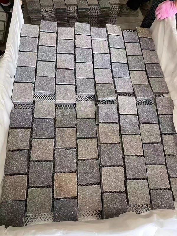 Porphyry Granite Cube Stone pattern