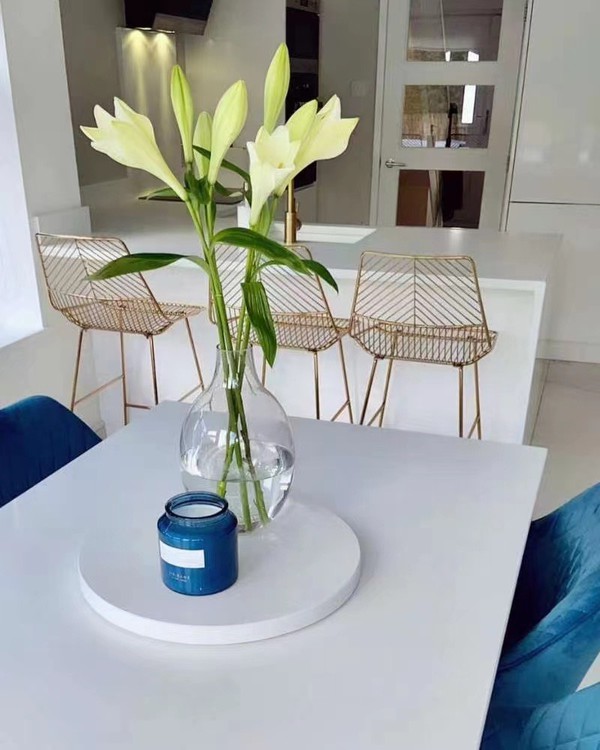 Super White Quartz table top Super White Quartz table top