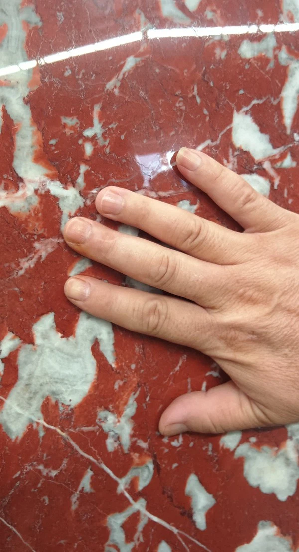 Rosso Francia Marble vein
