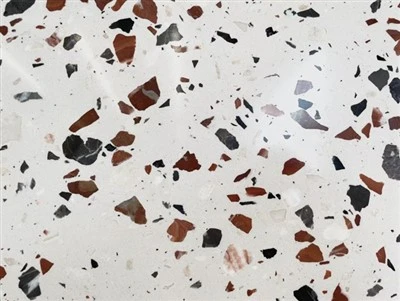 Terrazzo lliwgar