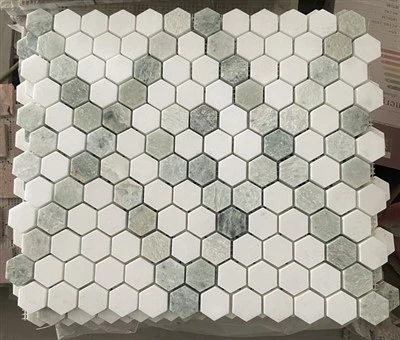 Ming Mosaic Gwyrdd