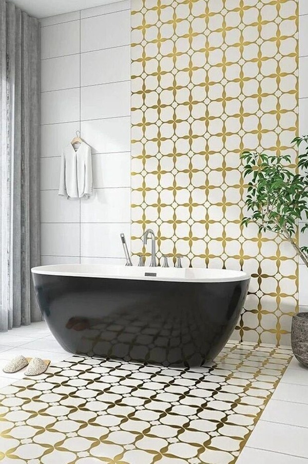 Thassos White Waterjet Marble Mosaic